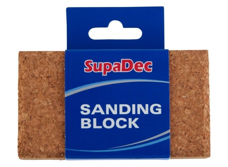 SupaDec CB1 Decorator Cork Sanding Block