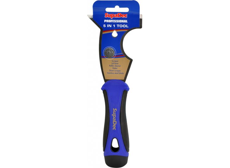 SupaDec P51 Professional Soft Grip 5 in 1 Tool
