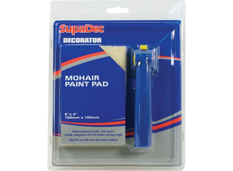 SupaDec PP64 Decorator Mohair Paint Pad with Handle
