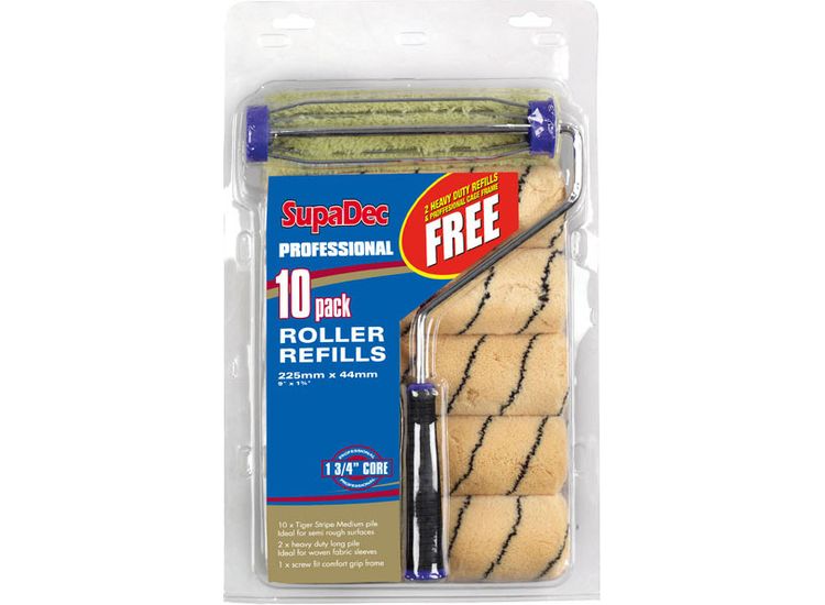 SupaDec PRS13 10 Pack Roller Refill