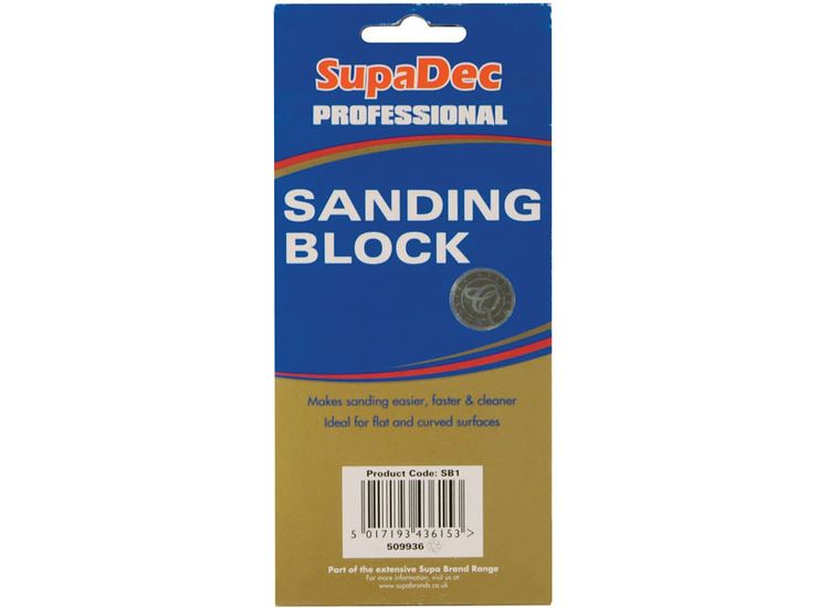 SupaDec SB1 Professional Sanding Block