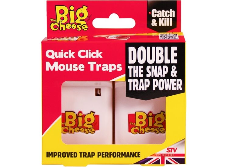 The Big Cheese STV147 Quick Click Mouse Traps