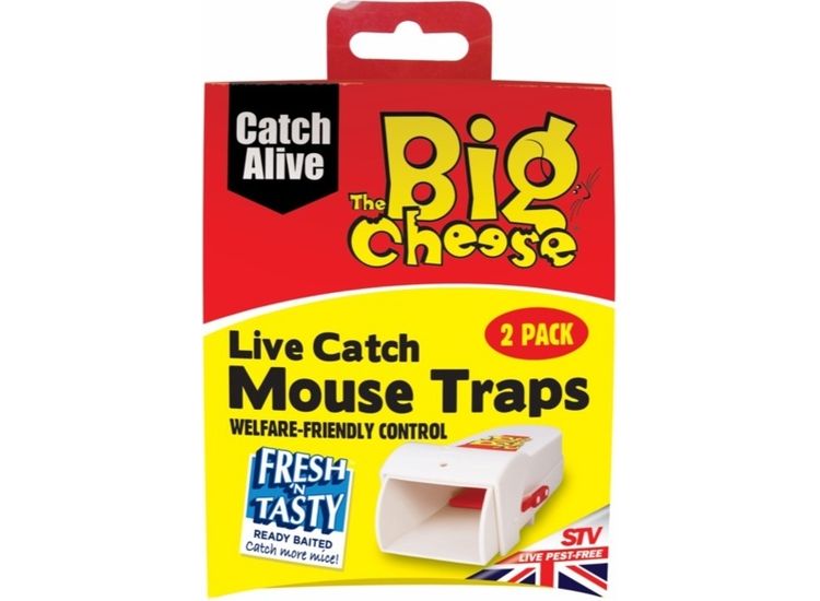 The Big Cheese STV155 Live Catch RTU Mouse Trap