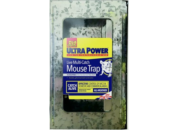 The Big Cheese STV177 Ultra Power Live Multi Catch Mouse Trap