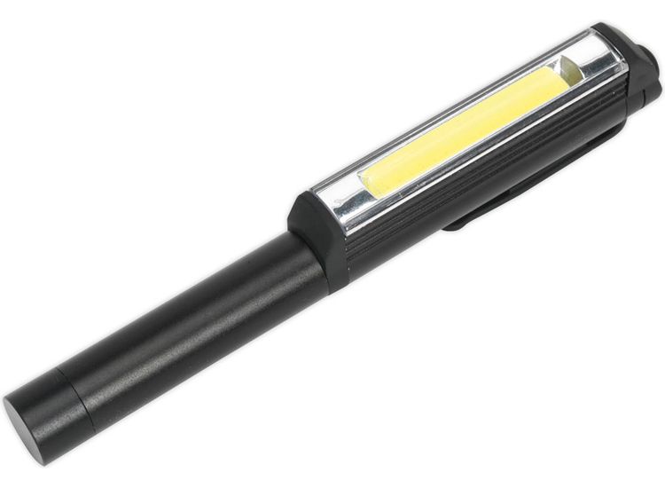 Sealey LED125 Pen Light 3W COB LED 3 x AAA Cell