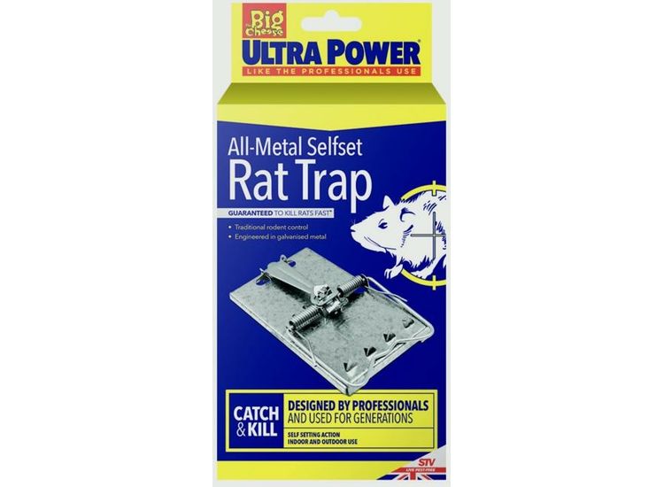 Ultra Power STV169 All Metal Self Set Rat Trap