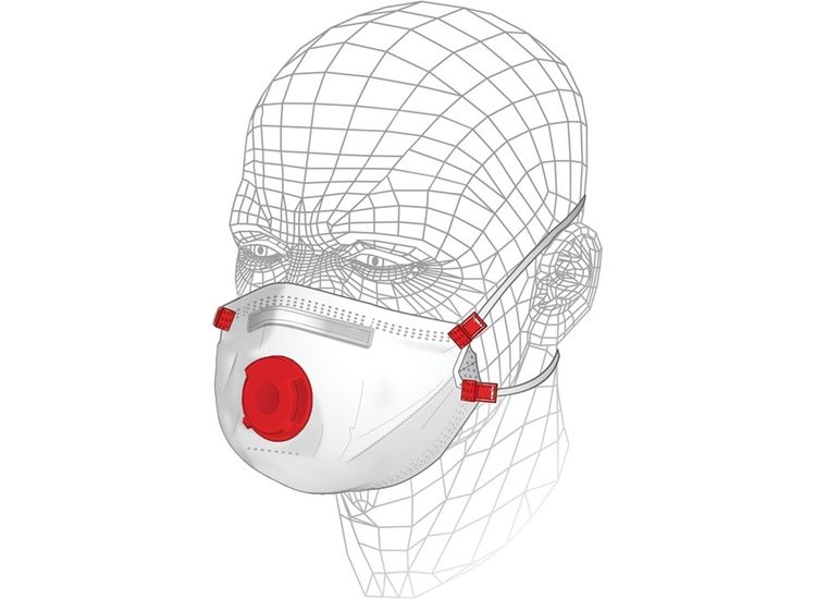 Vitrex Multi Purpose Respirator With Filter FFP3