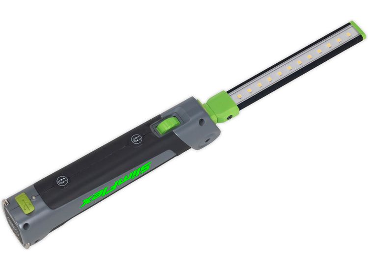 Sealey LED180 Rechargeable Slim Folding Inspection Lamp 12 + 1 SMD LED Lithium-ion