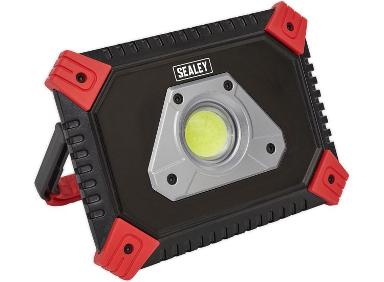 Sealey LED184 Rechargeable Portable Floodlight + Power Bank 20W COB LED