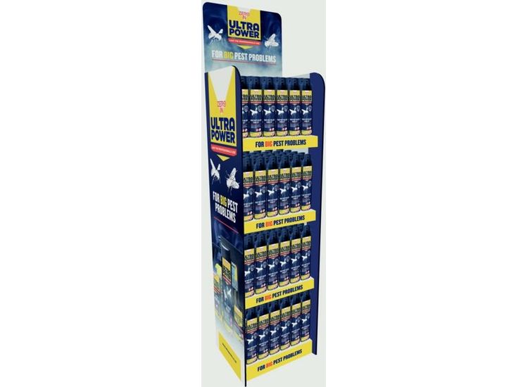 Zero In BDU076 Wasp Nest Killer 600ml Trigger Aerosol Display Unit