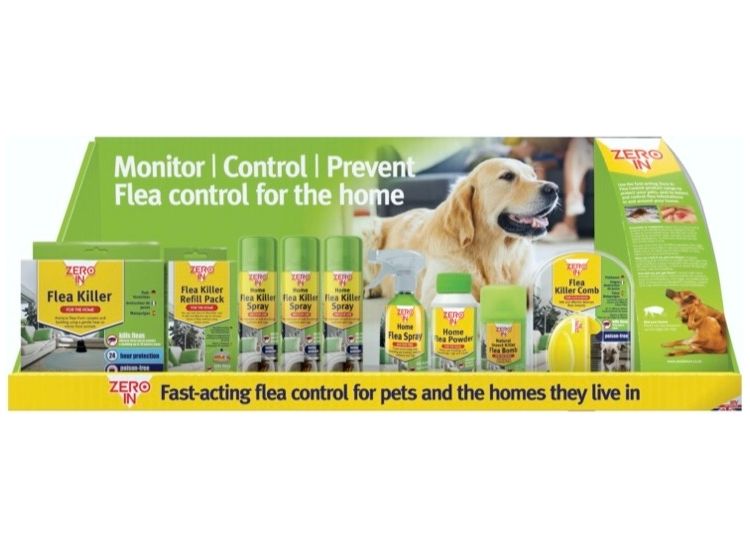Zero In HOT007 Hot Spot Flea Control Display Unit