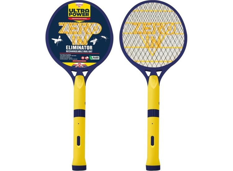 Zero In STV885 Ultra Power Rechargeable Bug Bat