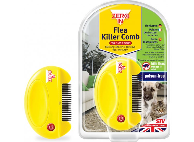 Zero In ZER023 Flea Killer Comb