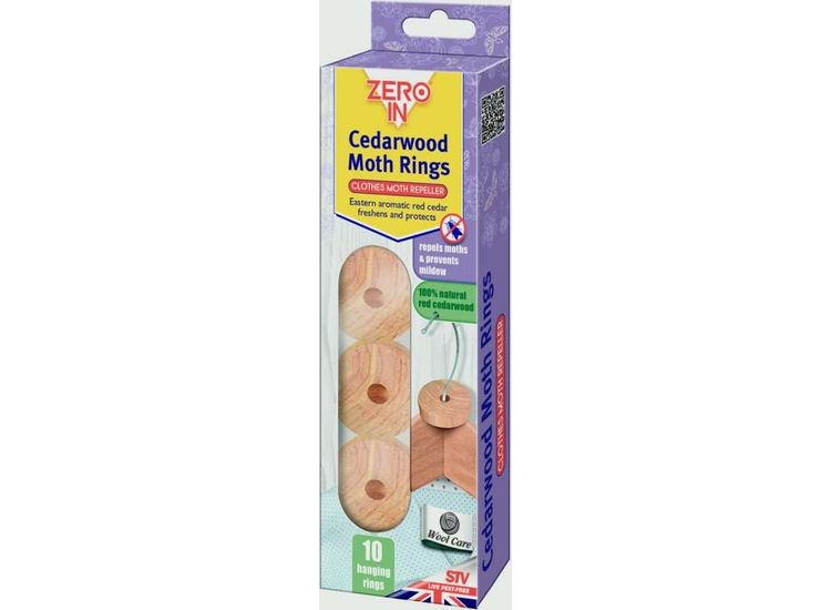 Zero In ZER035 Cedarwood Moth Rings