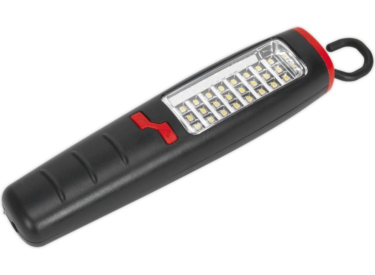 Sealey LED307 Rechargeable Inspection Lamp 24 SMD + 7 LED Lithium-ion