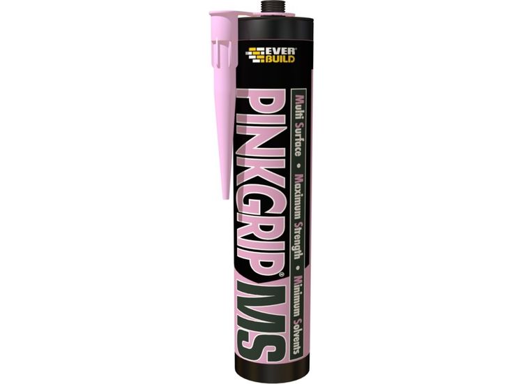 Everbuild PINKGMSC3 MS Hybrid Grab Adhesive Pink