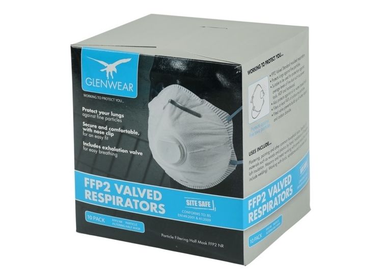 Glenwear FFP2 Valved Respirator