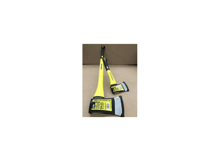 Globemaster 9003 Fibre Glass Handled Axe 1.5lbs &amp; Felling Axe 4.51bs