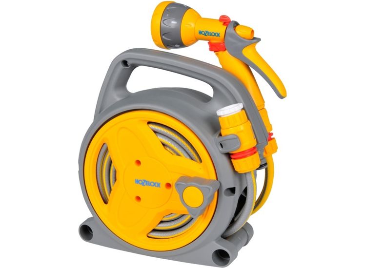 Hozelock 2425 0000 Pico Reel With Hose/Fittings Spray Gun