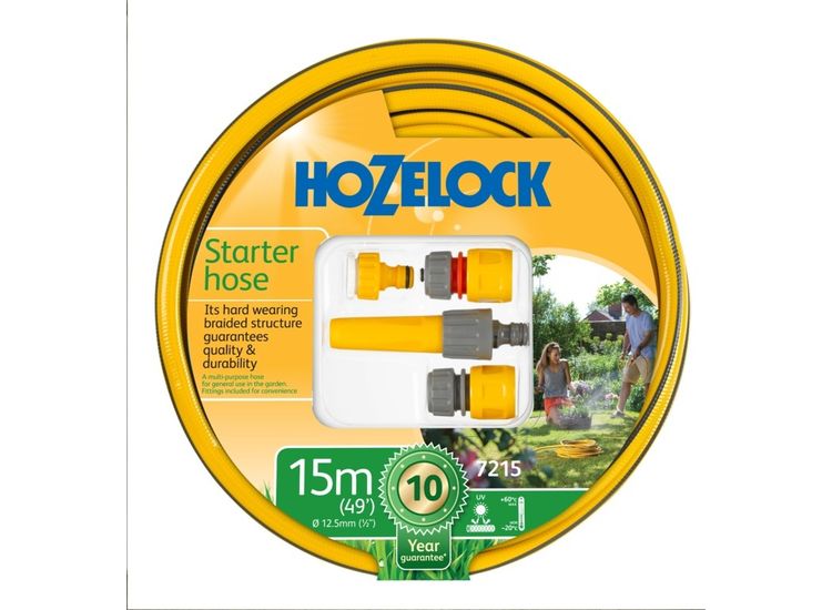 Hozelock Starter Hose &amp; Fitting Set
