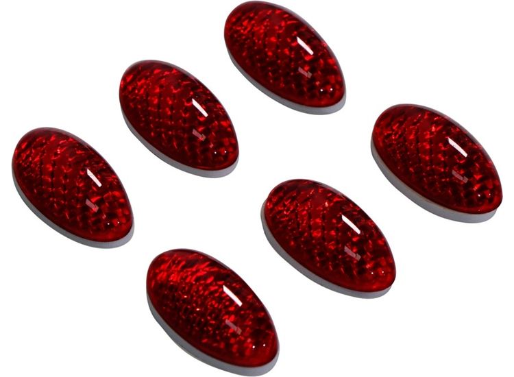 Streetwize SWRF1 Red Reflectors
