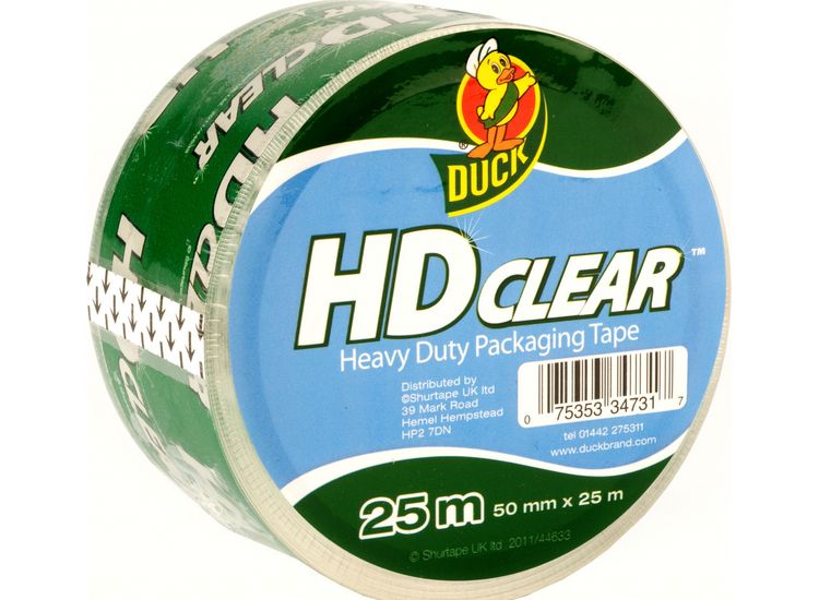 Duck Tape 222181 Heavy Duty Clear Packaging Tape