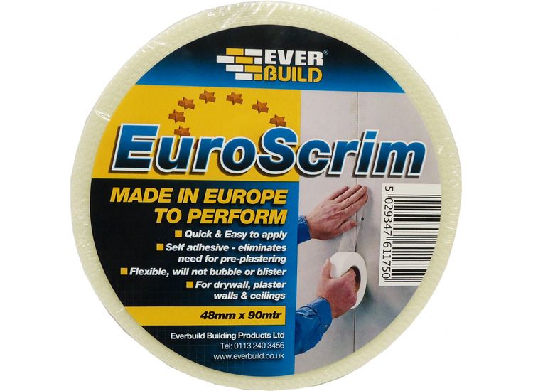 Everbuild EURO48 EuroScrim Plasterboard Joining Tape