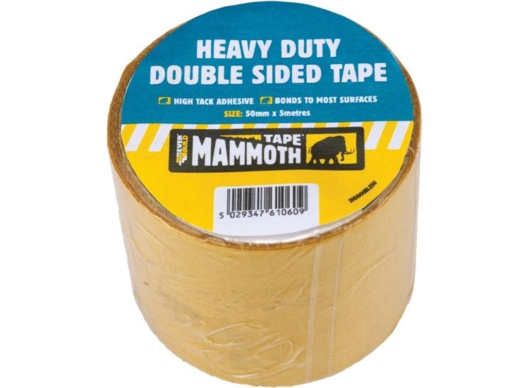 KwikGrip Heavy Duty Double Sided Tape 50mm x 5m