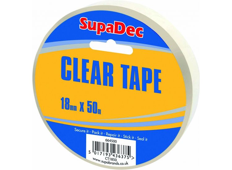 SupaDec Clear Tape
