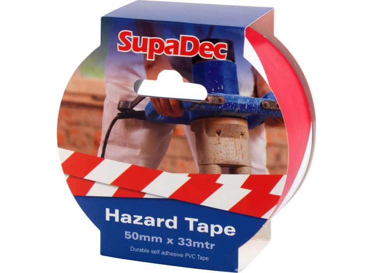 SupaDec Hazard Warning Tape