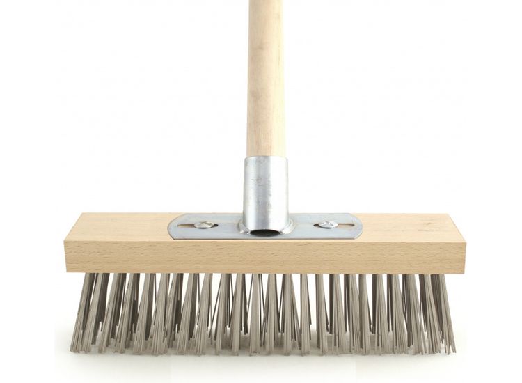 Bentley WB.12/BF/F4 Wire Brush with Bracket and Wooden Handle