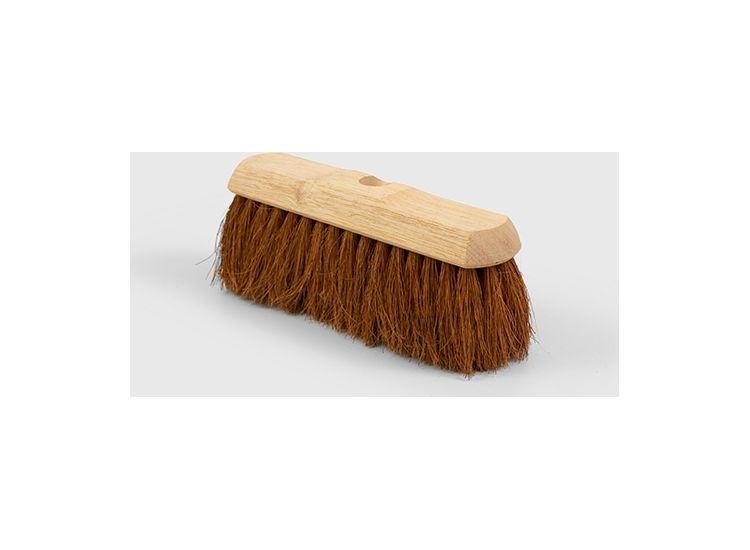 HBC 358092 Broom Head - Plain Stock, Filled Natural Coco