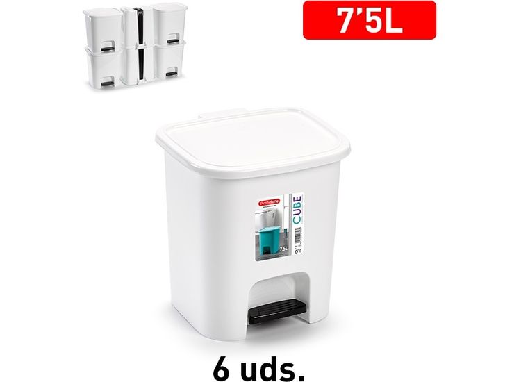 Plasticforte Pedal Bin 7.5L