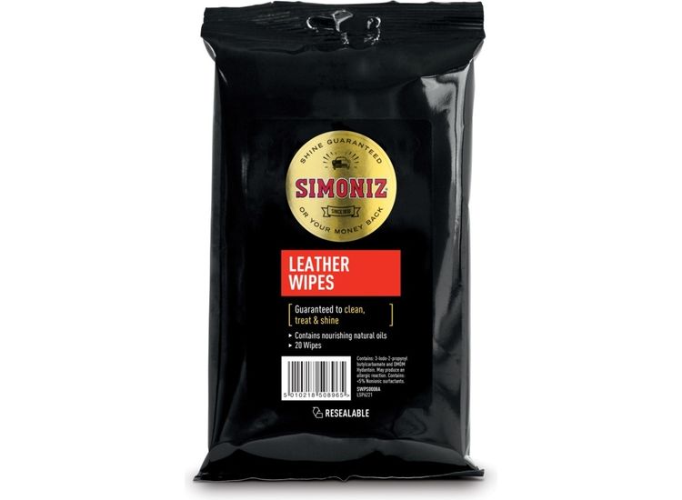 Simoniz SWPS0015A Leather Wipes