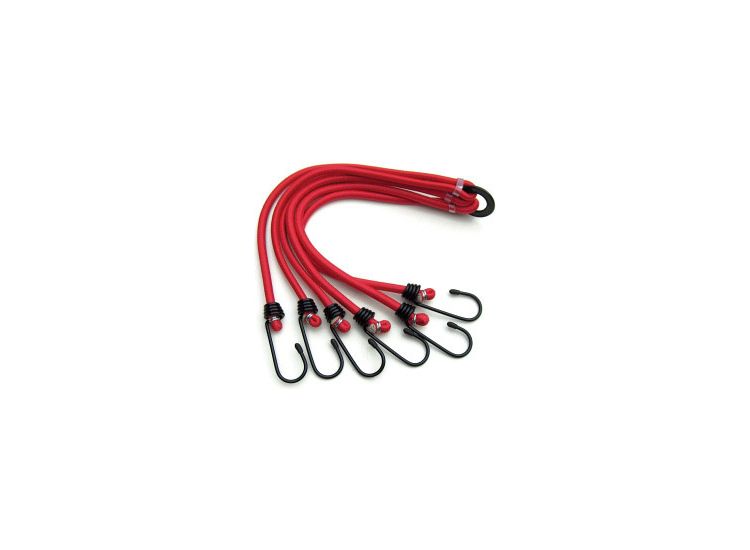 Streetwize SWLE5 6 Claw Luggage Elastics