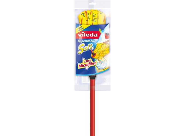 Vileda FH142103 Supermocio Soft Head &amp; Handle Mop
