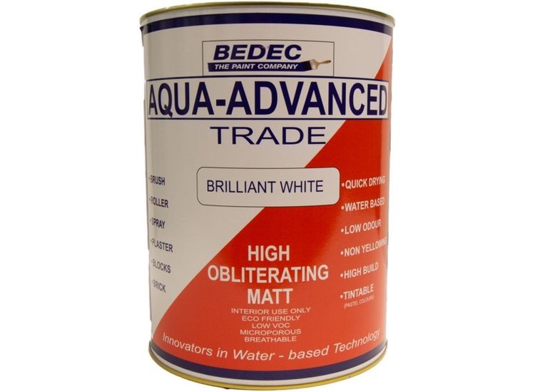 Bedec High Obliterating Matt Brilliant White