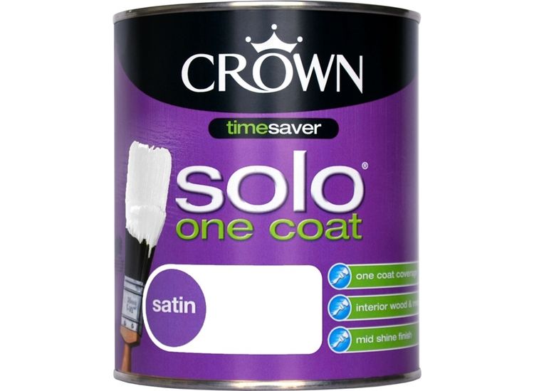 Crown Solo One Coat Satin 750ml