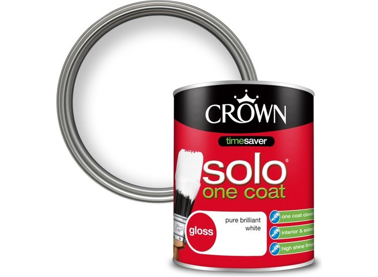 Crown 5026869 Solo One Coat Gloss 750ml