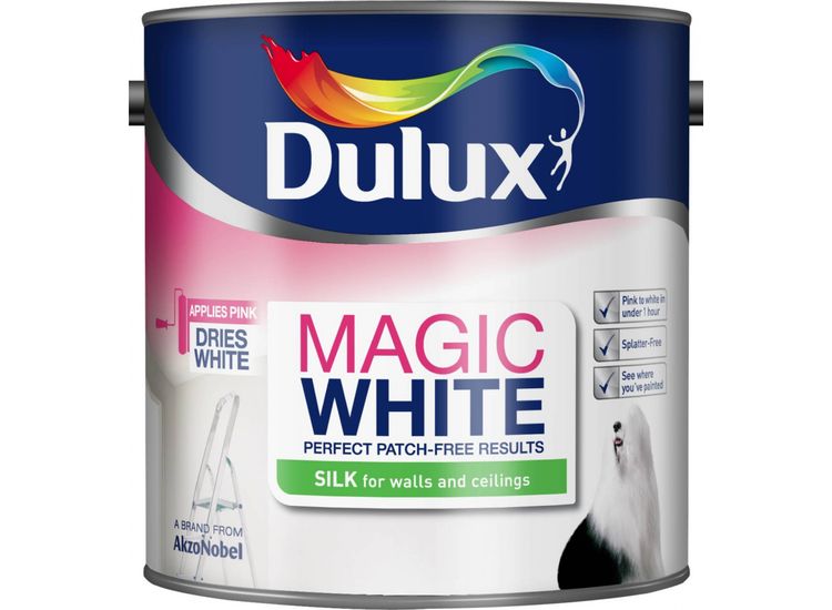 Dulux Magic White Silk 2.5L