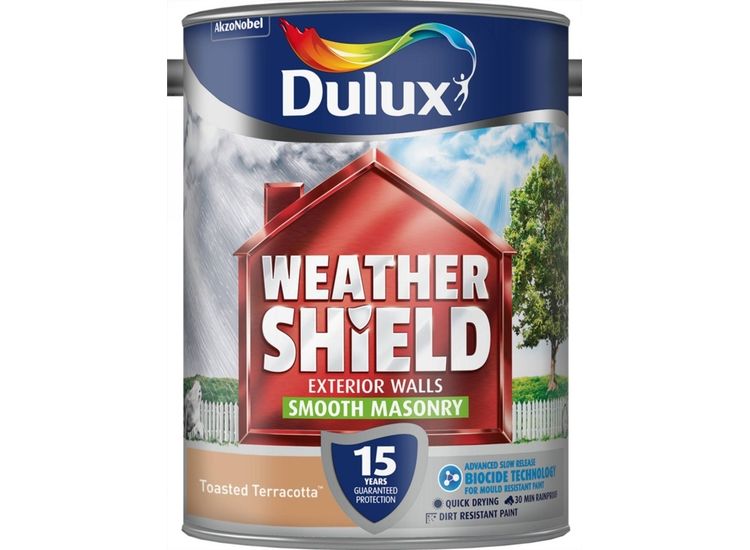Dulux Weathershield Smooth Masonry Paint 5L