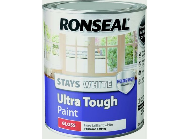 Ronseal Stays White Ultra Tough Paint