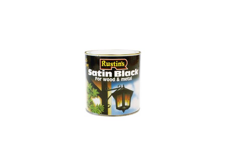 Rustins Quick Dry Satin Black