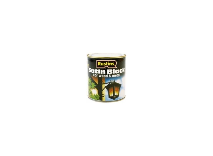 Rustins Quick Dry Satin Black