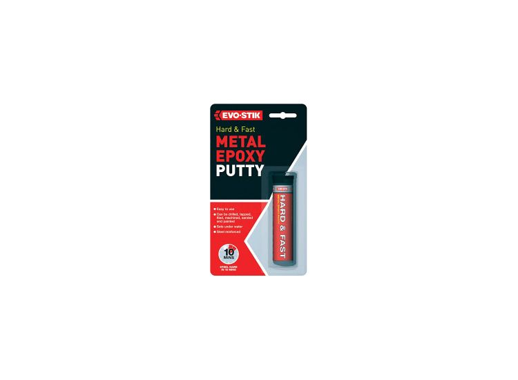 Evo-Stik 30812349 Hard &amp; Fast Metal Epoxy Putty