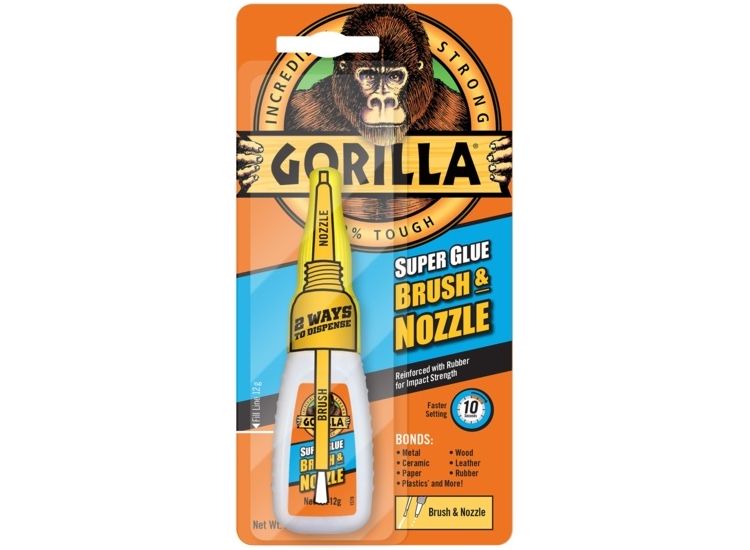 Gorilla 4044501 Super Glue Brush &amp; Nozzle