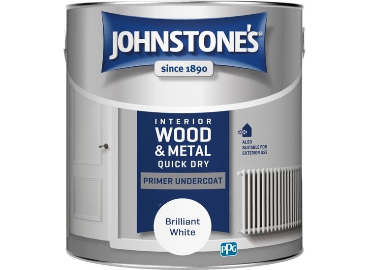 Johnstone's Quick Dry Primer Undercoat - Brilliant White