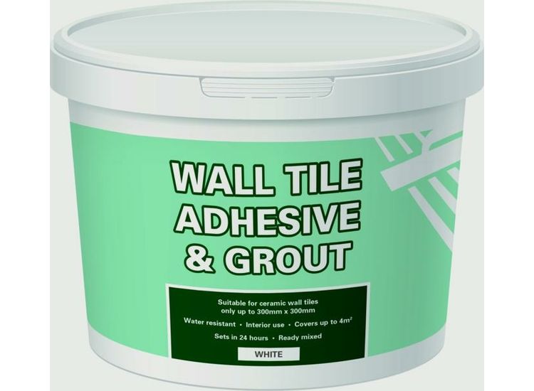Norcros Wall Tile Adhesive And Grout Ready Mixed