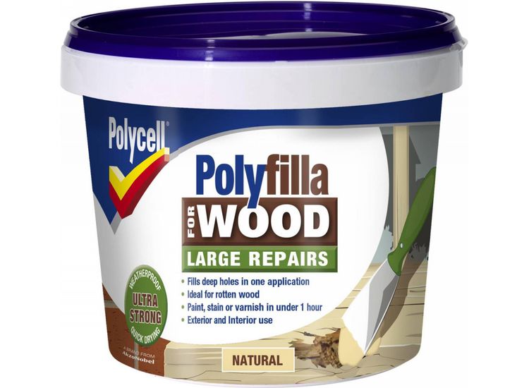 Polycell 5207194 Polyfilla For Wood Large Repairs