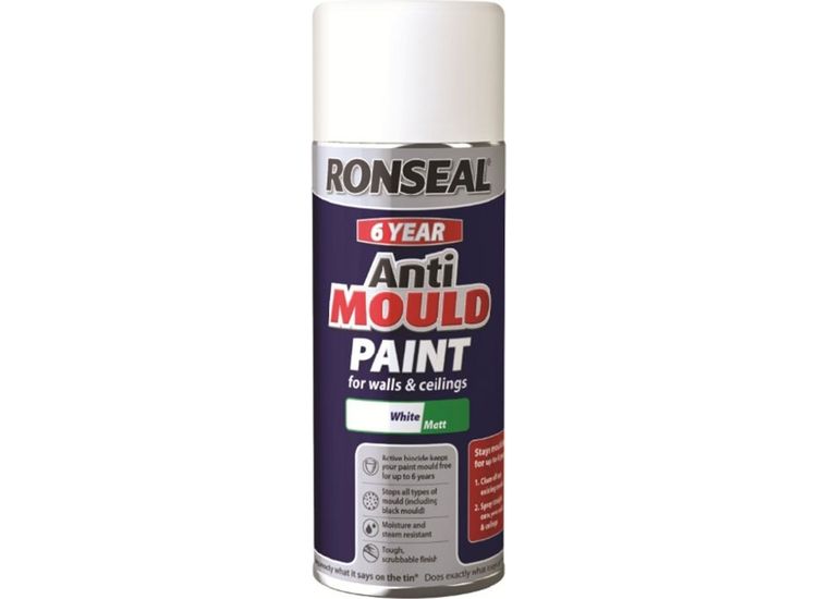 Ronseal 37481 6 Year Quick Dry Anti Mould White